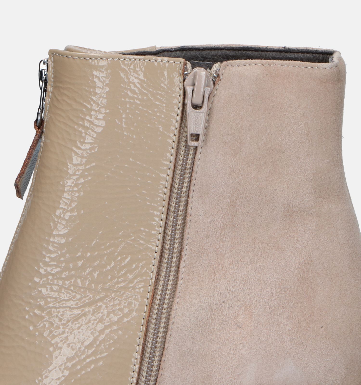 Enkellaarzen beige
