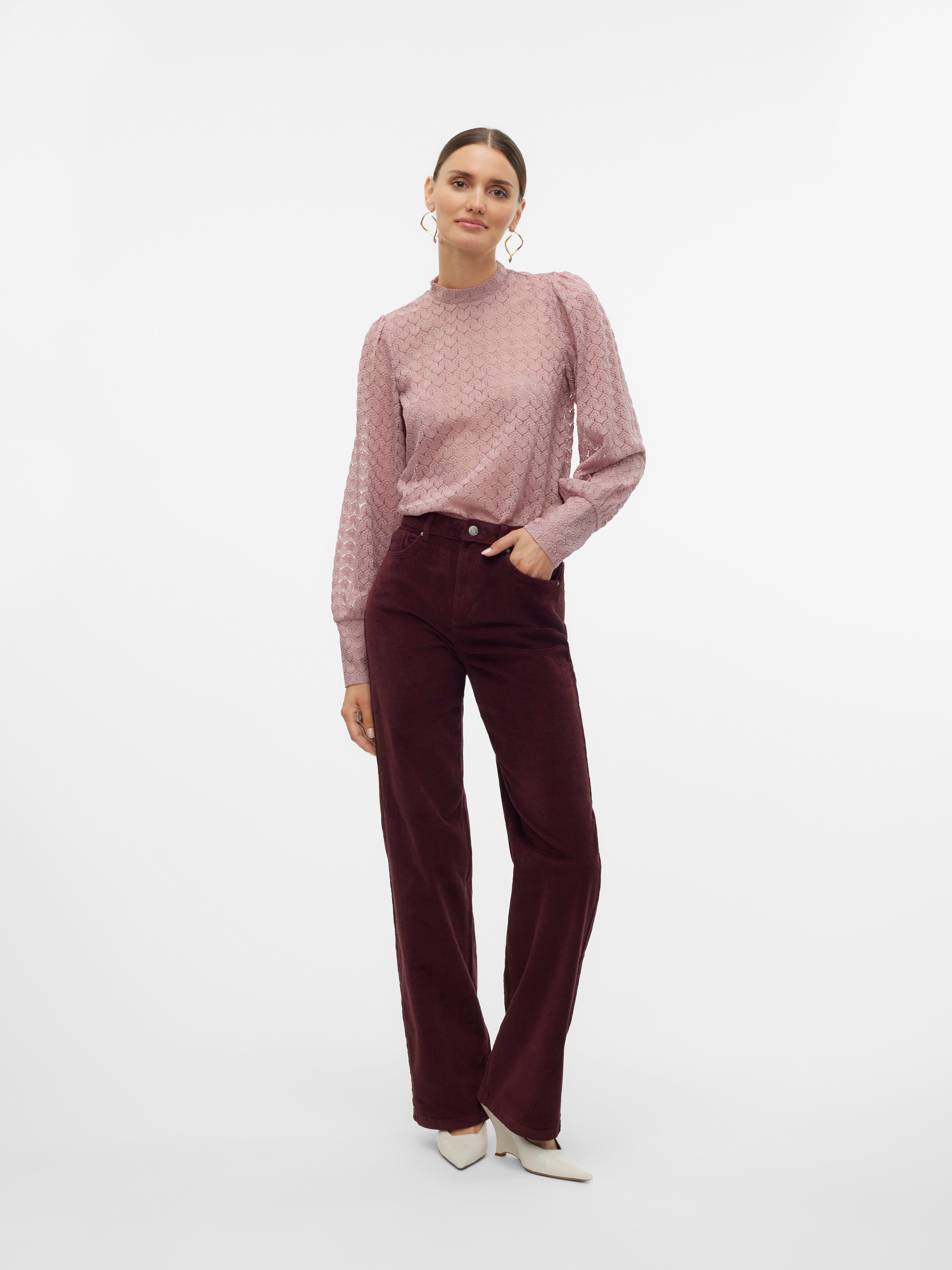 VMTESSA High rise Wide fit Corduroy Jeans