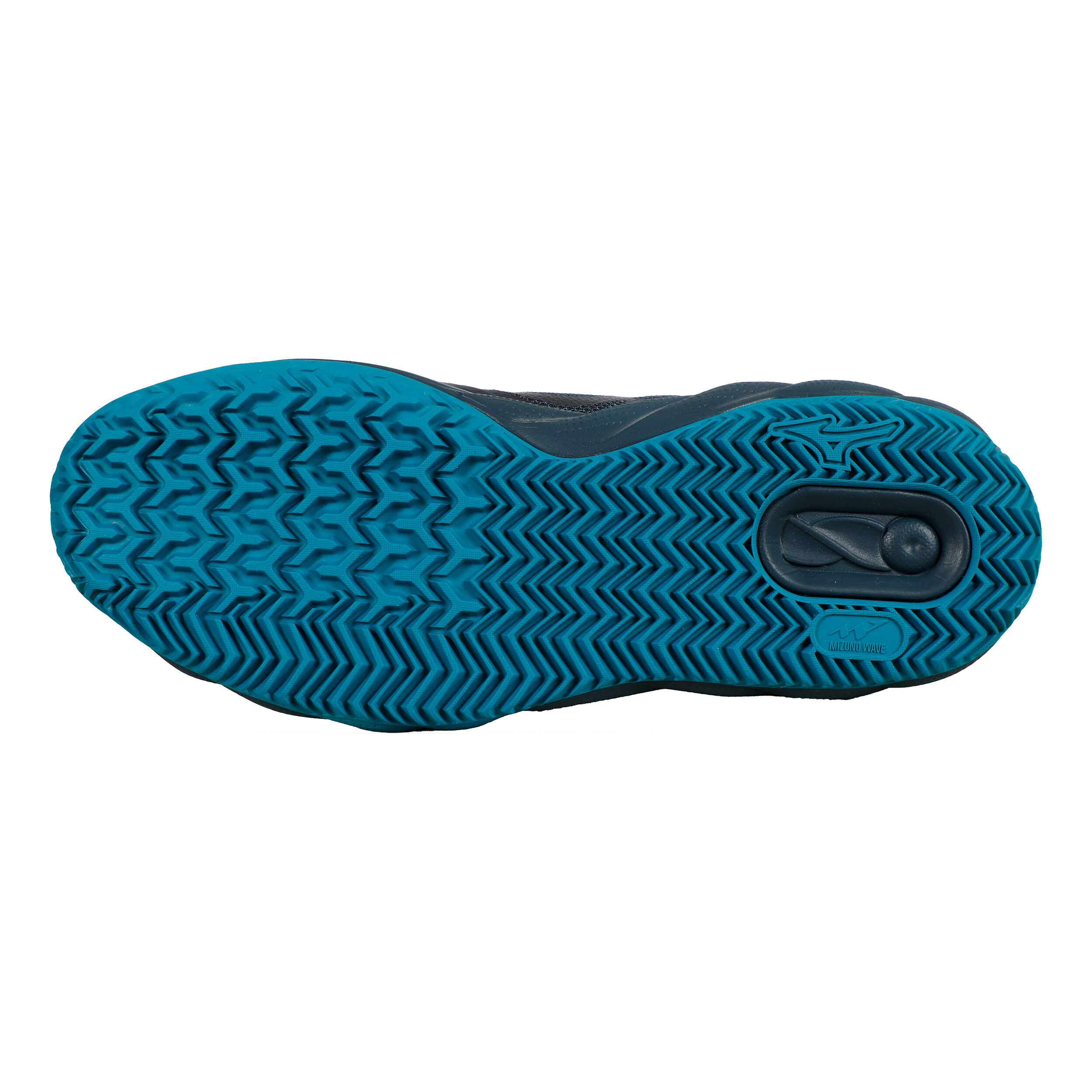 Mizuno Wave Enforce Court Chaussures Padel - Bleu Foncé , Corail