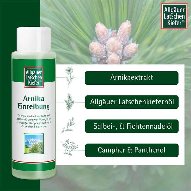 Allgäuer Latschenkiefer Arnika Einreibung, 250 ml