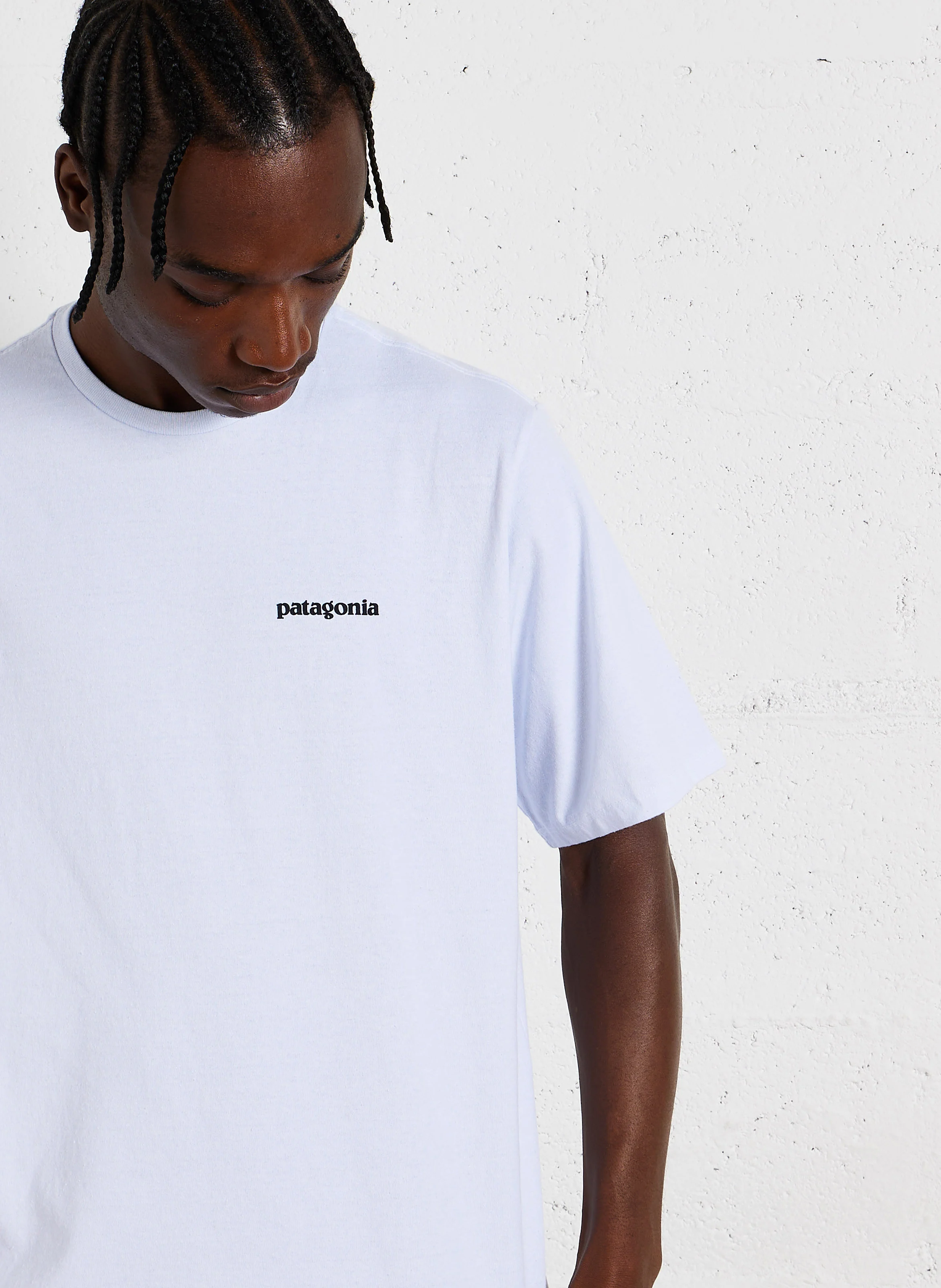 Tee-shirt col rond regular-fit sérigraphié en coton mélangé | Multicolore