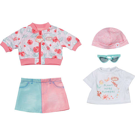 Baby Annabell luksus forårsoutfit 43 cm