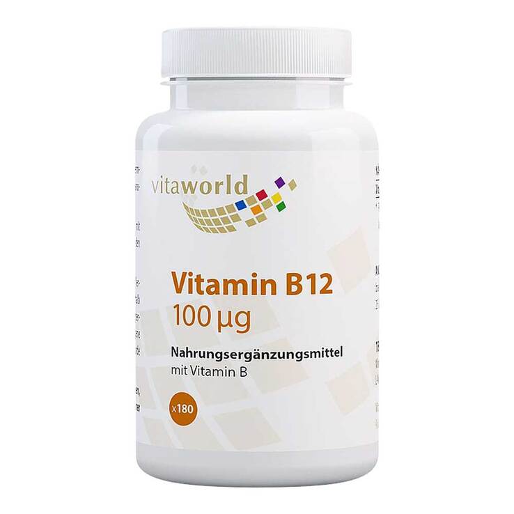 Vitamin B12 100 µg Tabletten, 180 St