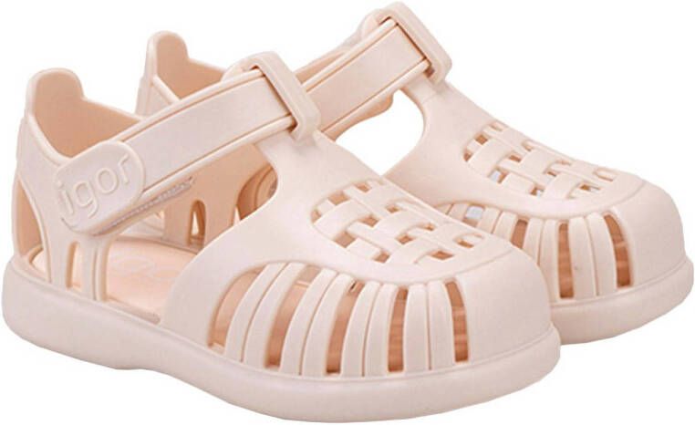 Igor waterschoenen crème Ecru Rubber Effen 28