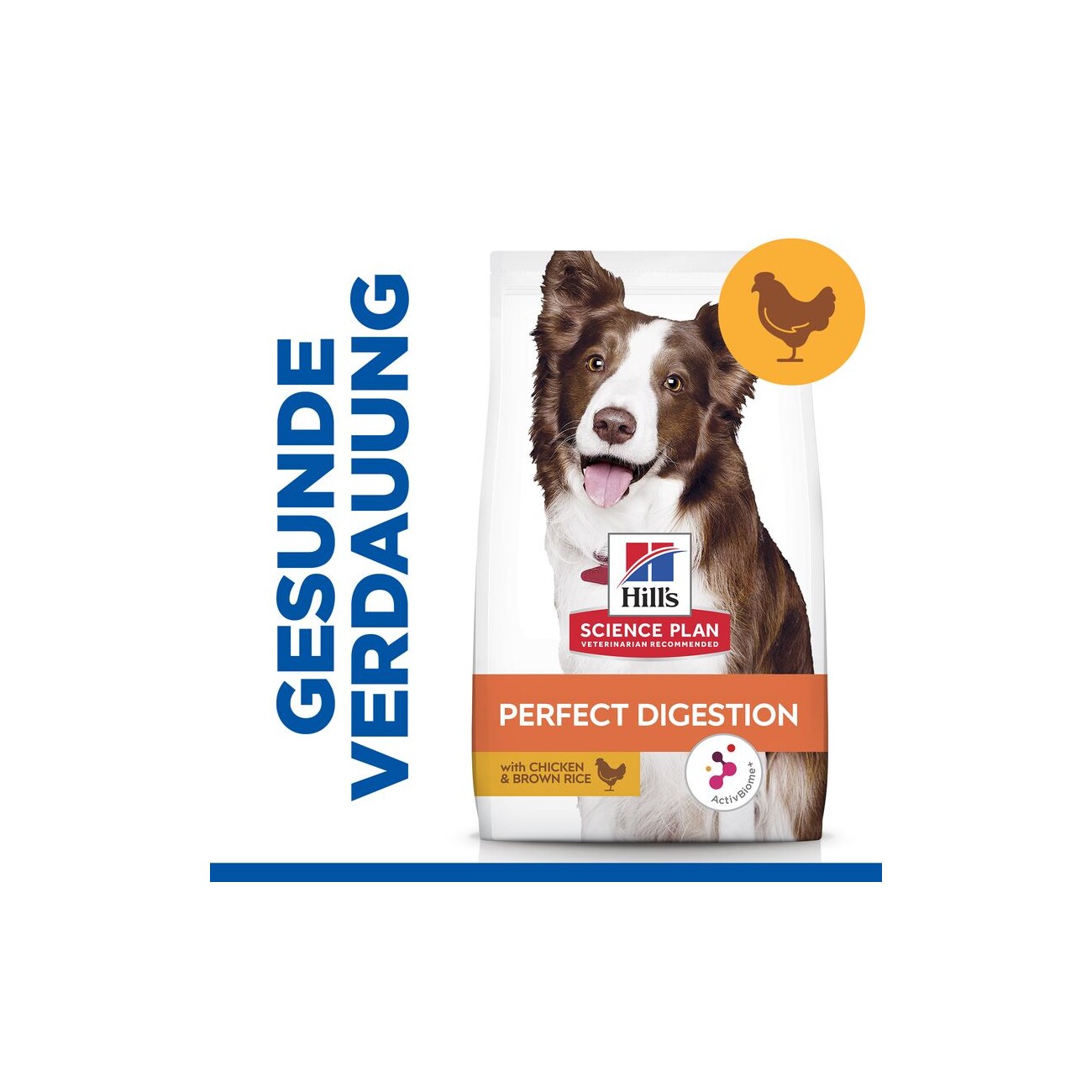 Hill's Science Plan Perfect Digestion Medium Adult mit Huhn und Reis 2,5 kg