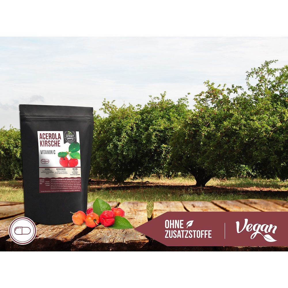 Extrakt Manufaktur Acerola Vitamin C Kapseln