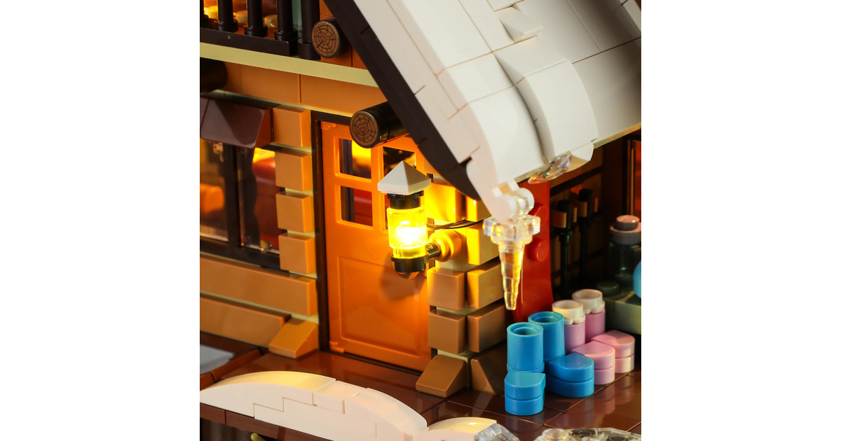 LumibricksRetro House - Ski Lodge Constructiespeelgoed  (F9041)