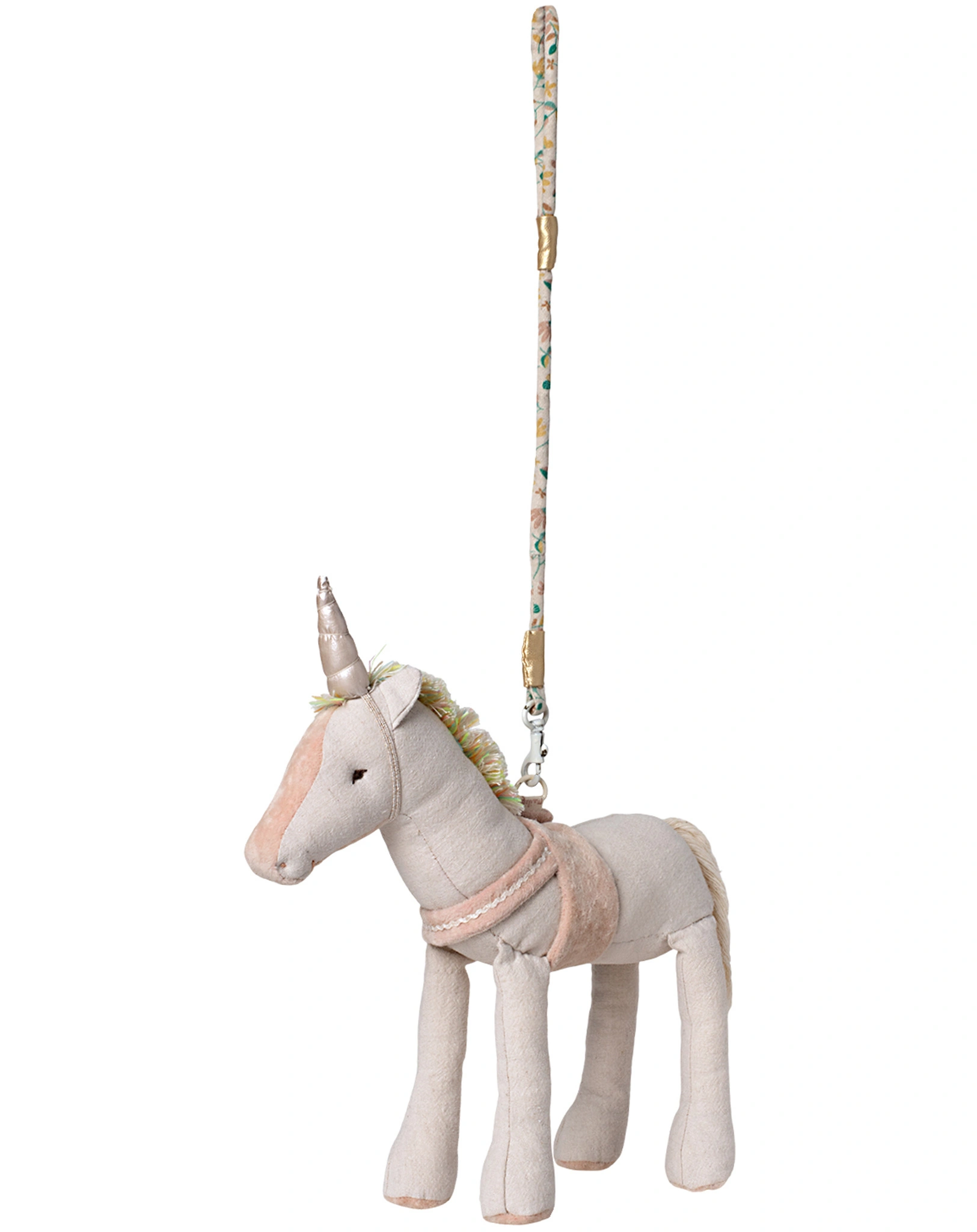 Kuscheltier UNICORN (24cm) in weiß/rosa