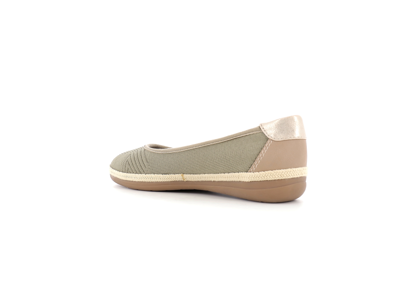 Jana  shoes-22168 Textile Kaki