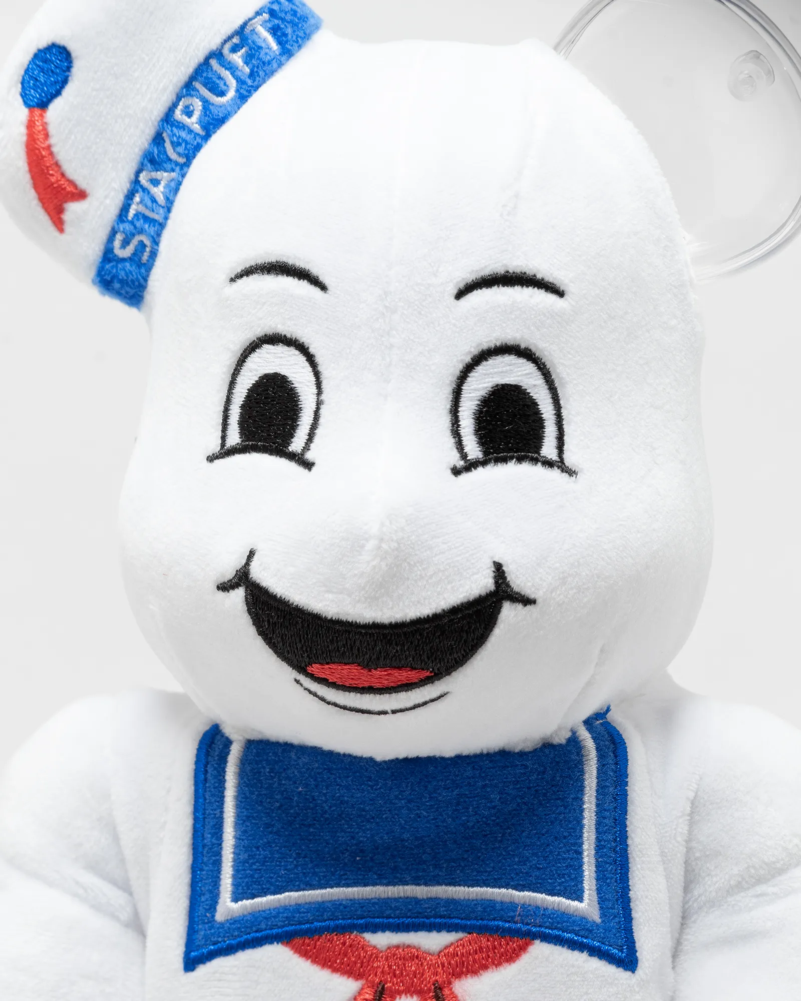 MEDICOM BEARBRICK 400% GHOSTBUSTERS STAY PUFT MARSHMALLOW MAN COSTUME VERSION