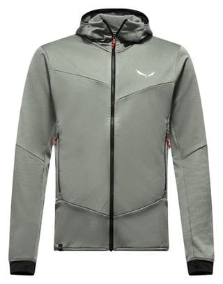 Polaire Homme Salewa Sella Crevasse Hoodie Gris