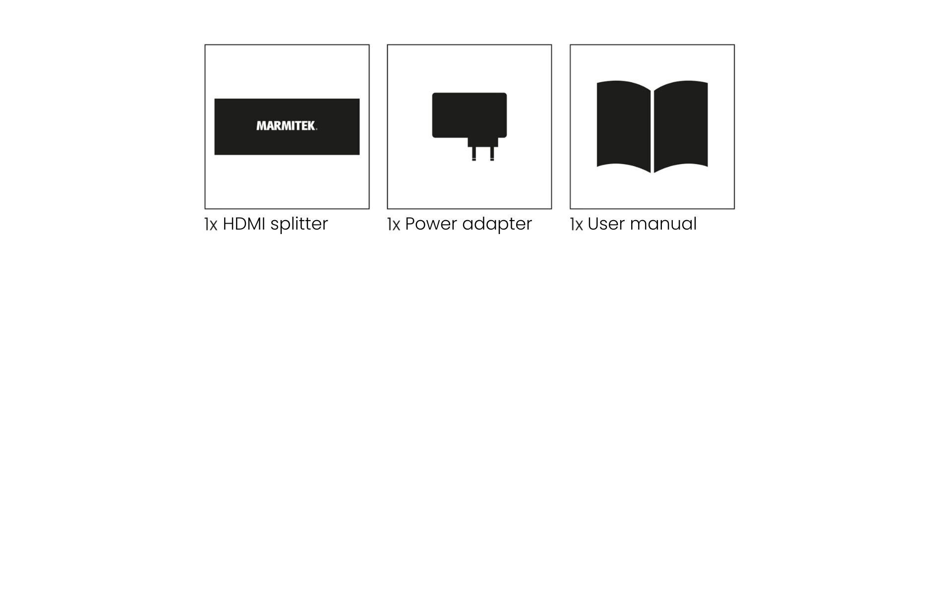 Verteiler Split 618 Pro HDMI<br>4K-120-Hz-HDMI-Splitter mit 1 Eingang und 8 Ausgängen