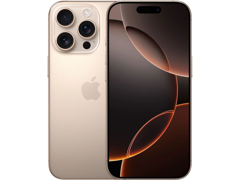 Apple iPhone 16 Pro 256 GB Titan Wüstensand IPhone 16 Pro. Power auf Pro Niveau.