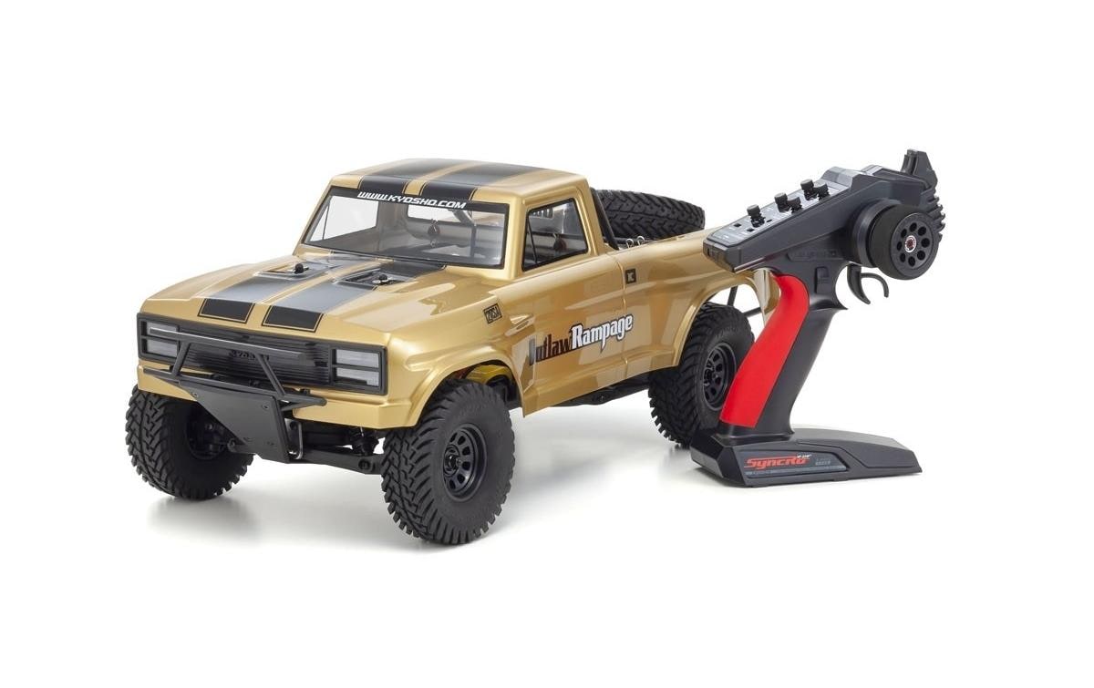 Trophy Truck Outlaw Rampage Pro Type 2 Gold, ARTR, 1:10<br>2WD Off-Road Modell