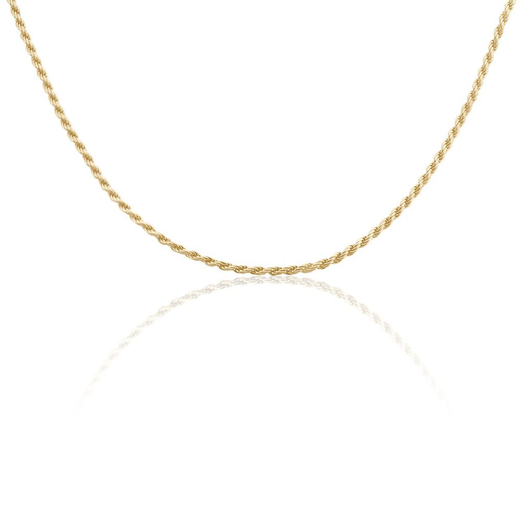 Collier Azelys Plaqué Or Jaune