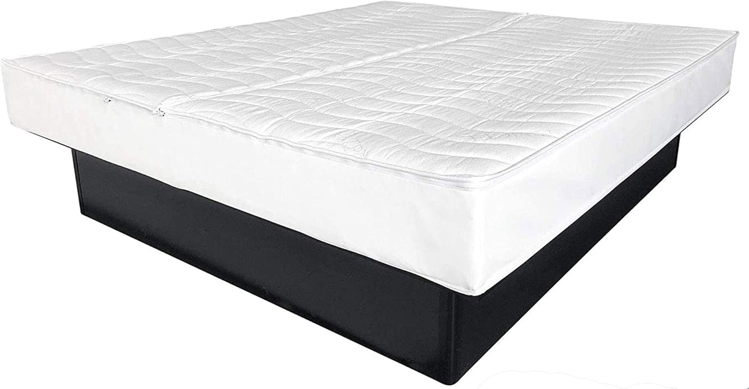 Aqua Sense Premium Tencel Wasserbett Bezug 180x210 cm Mit Reißverschluss I Auflage Überzug Matratzenauflage 180/210