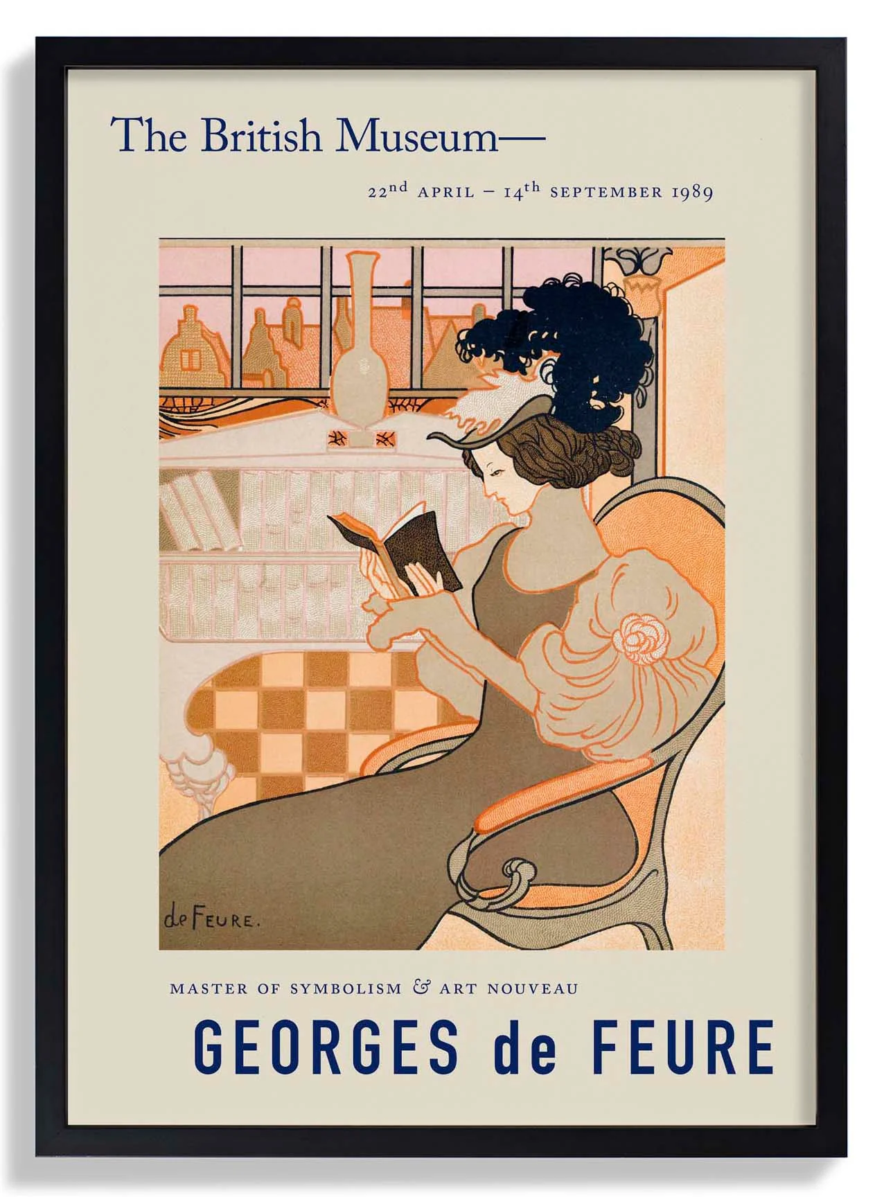 Georges de Feure Neujahrswünsche von Octave