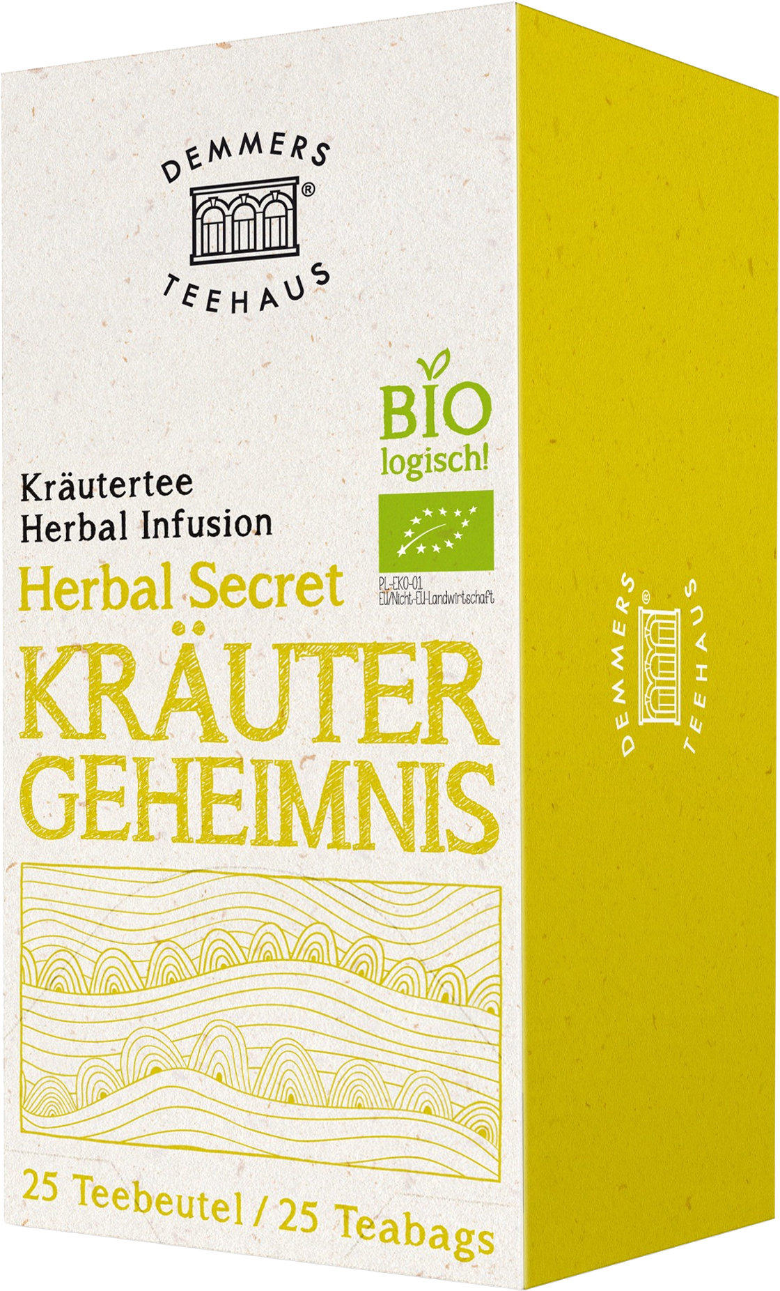 DEMMERS TEEHAUS  Quick-T Bio Kräutertee Kräutergeheimnis, 75 g