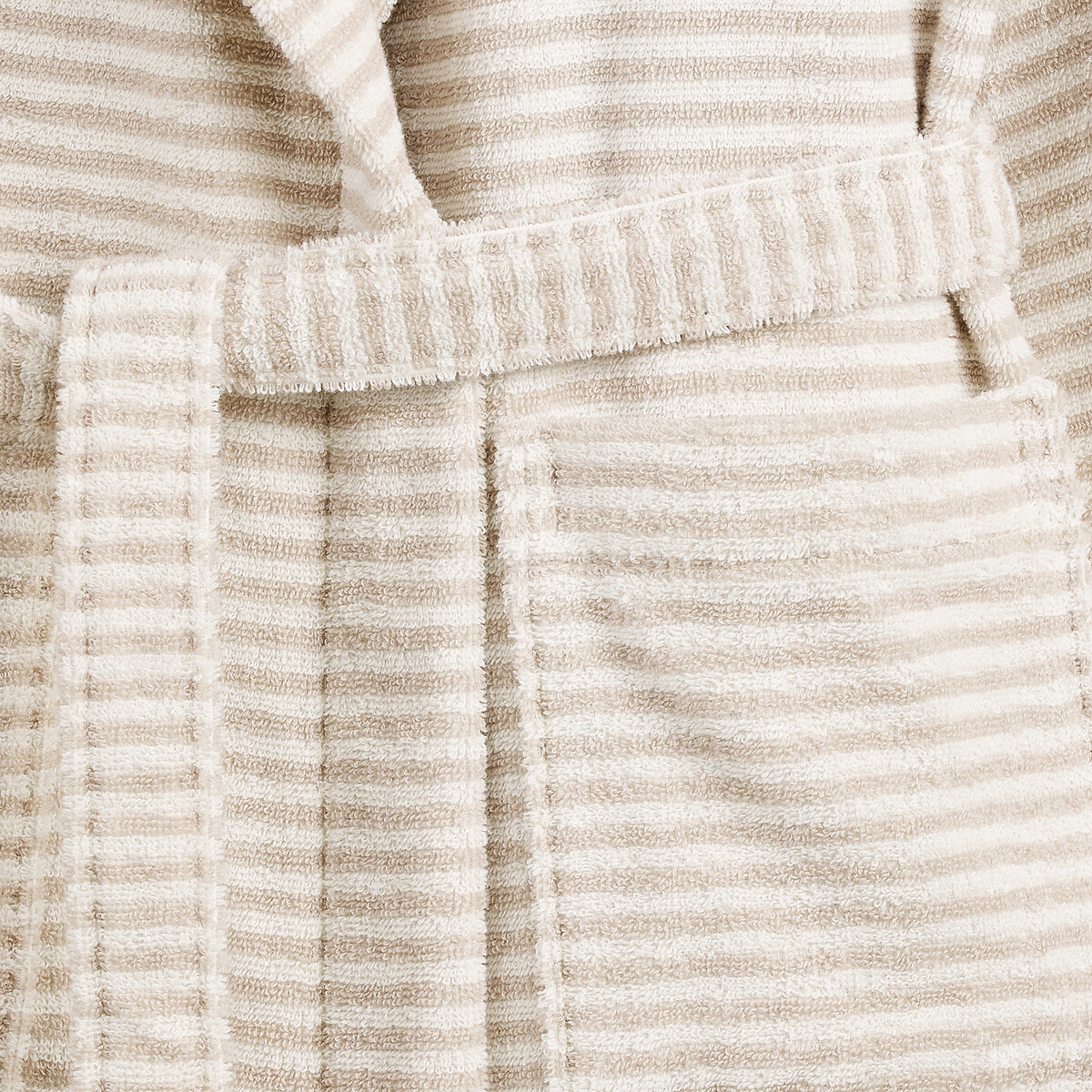 LA REDOUTE INTERIEURS<br>Roupão com capuz em atoalhado bouclé 400 g/m², Malo