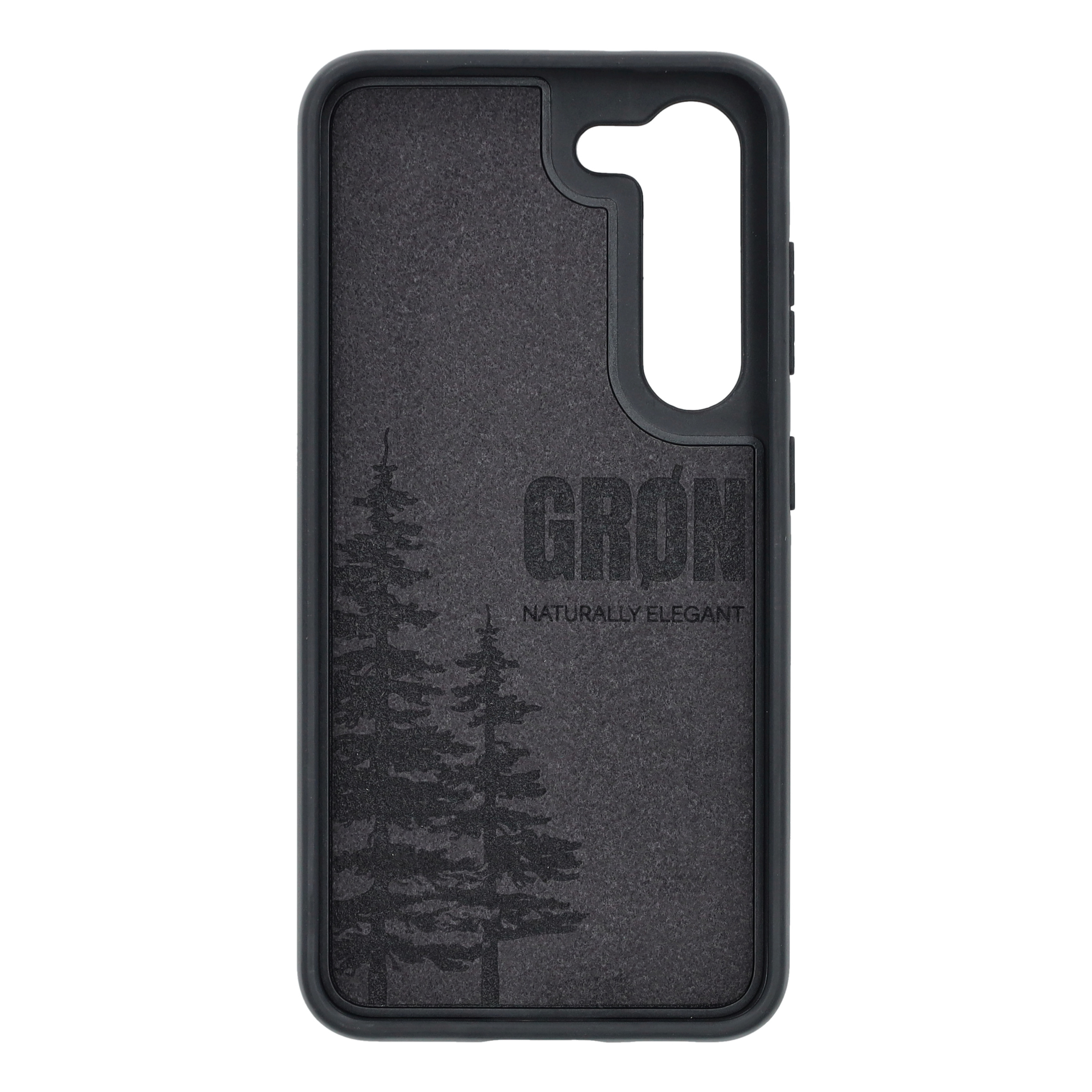 Samsung Galaxy S23 5G Holz Handy Hülle MagSafe Bumper Case - Walnuss