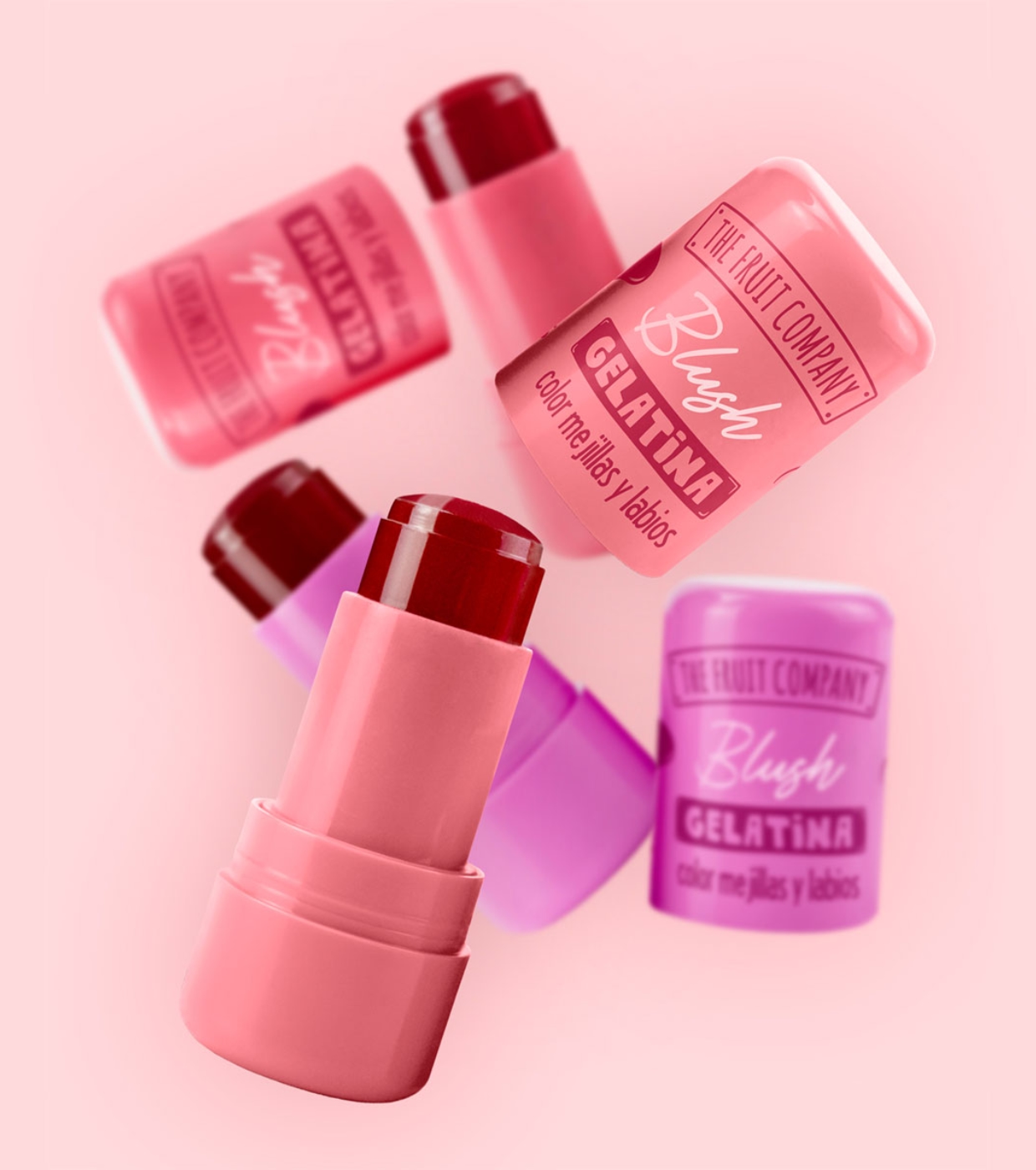 The Fruit Company - Jelly Lip e Cheek Tint - 01: Pêssego