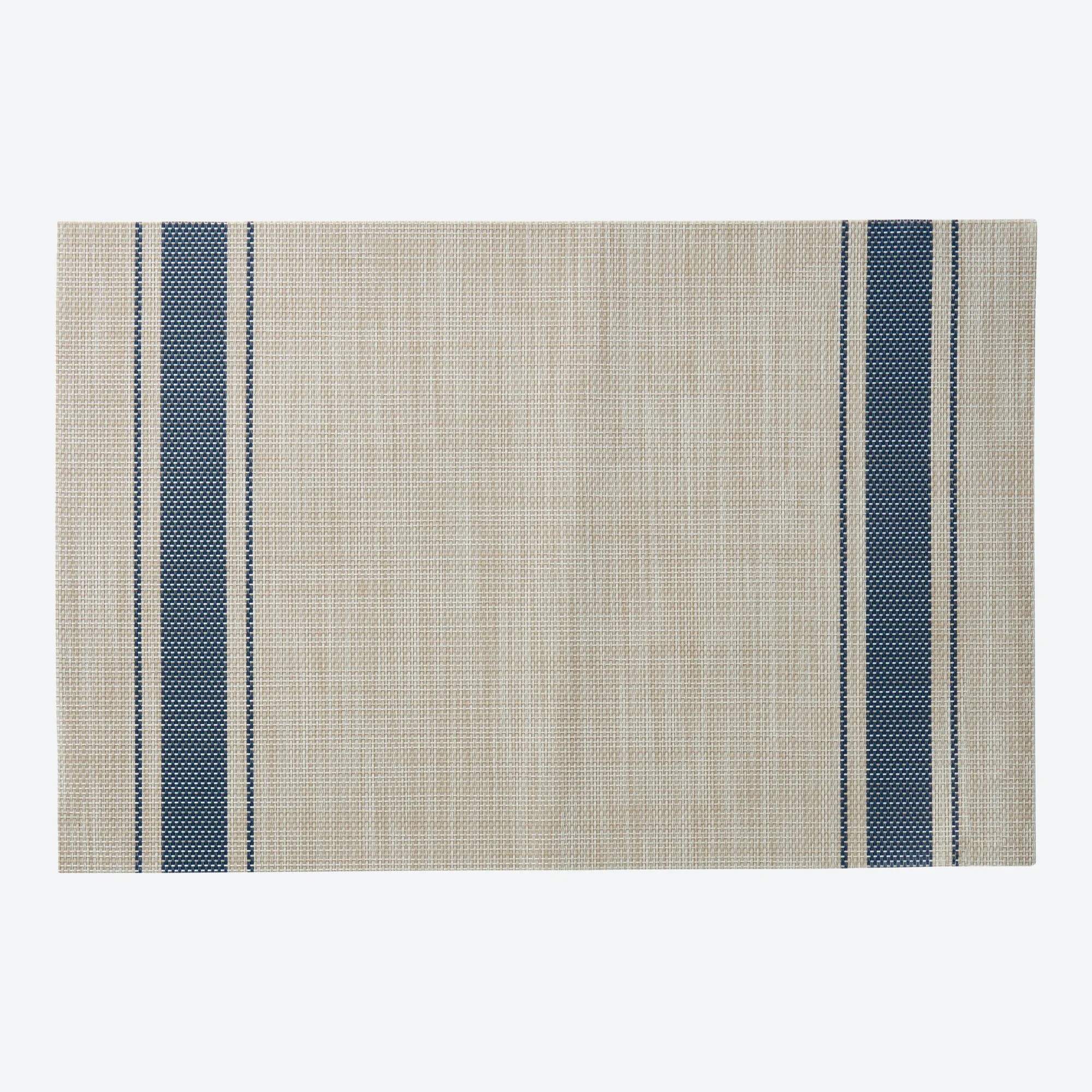 Platz-Set mit seitlichen Streifen, ca. 30x45cm