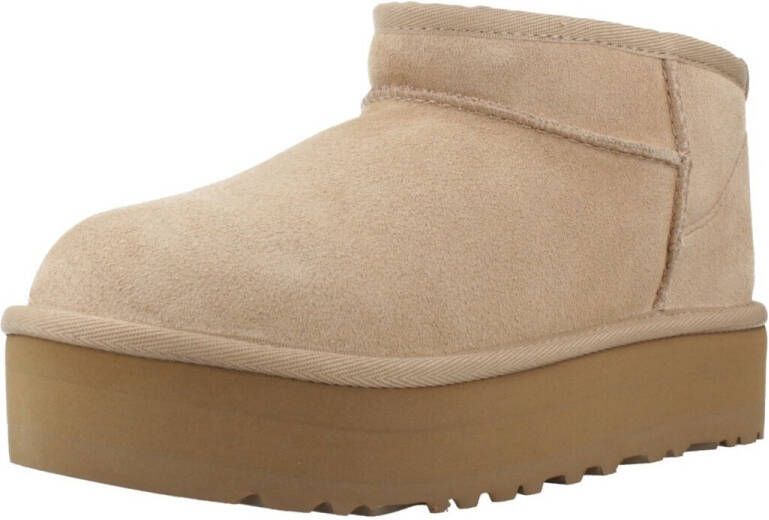 Ugg Classic Ultra Mini Platform sand (GS) Unisex Boots beige Schoenen