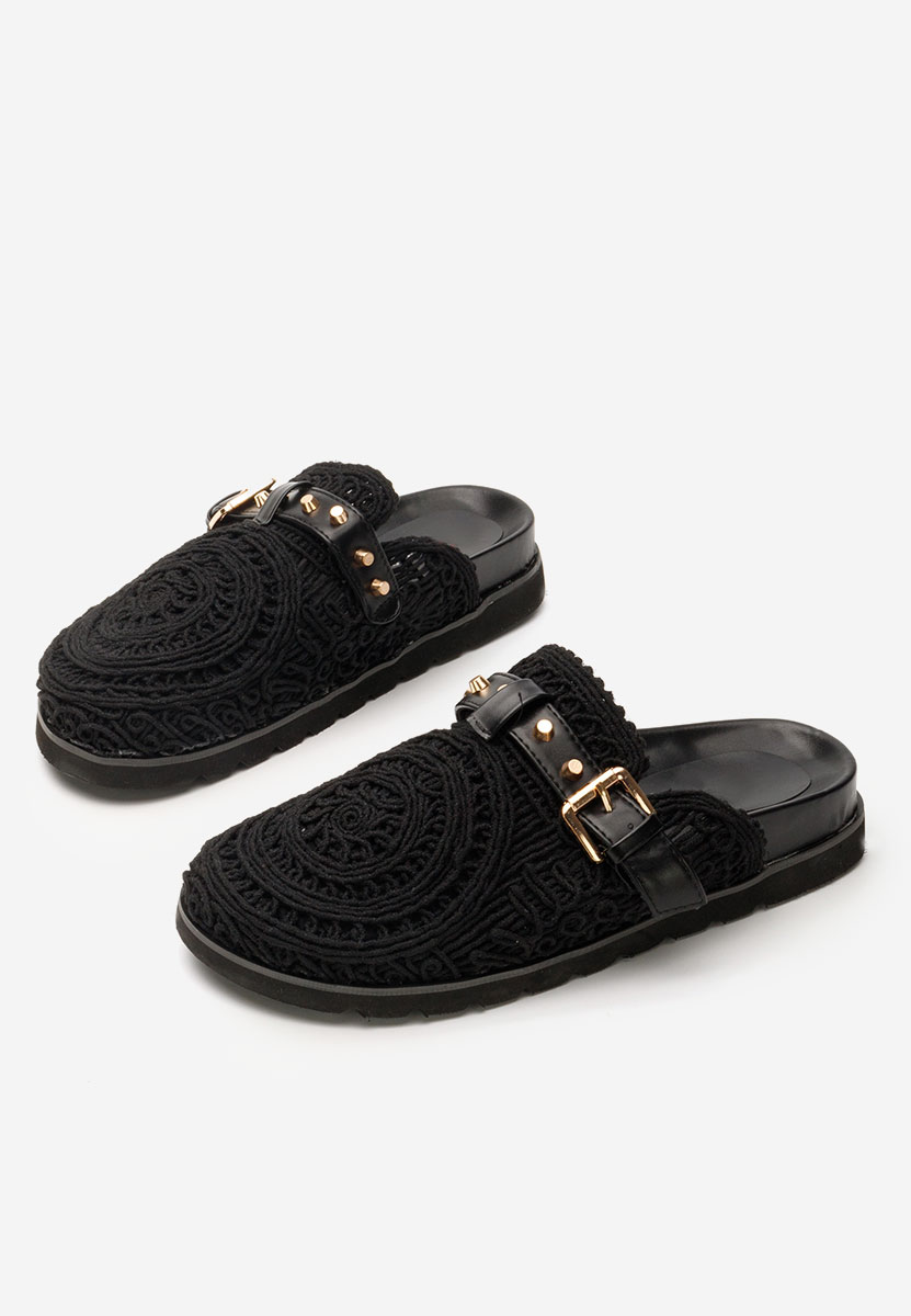 Sabots femme noirs Salovia