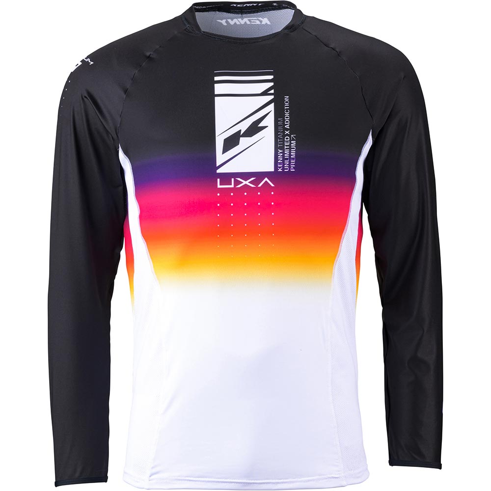 Kenny - Maillot Titanium Premium Noir / Blanc