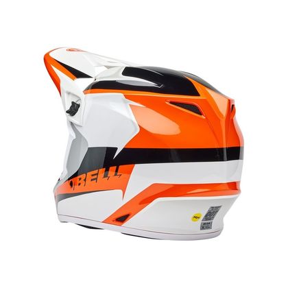 Casque cross Bell MX-9 MIPS RIFT 2025 - Orange