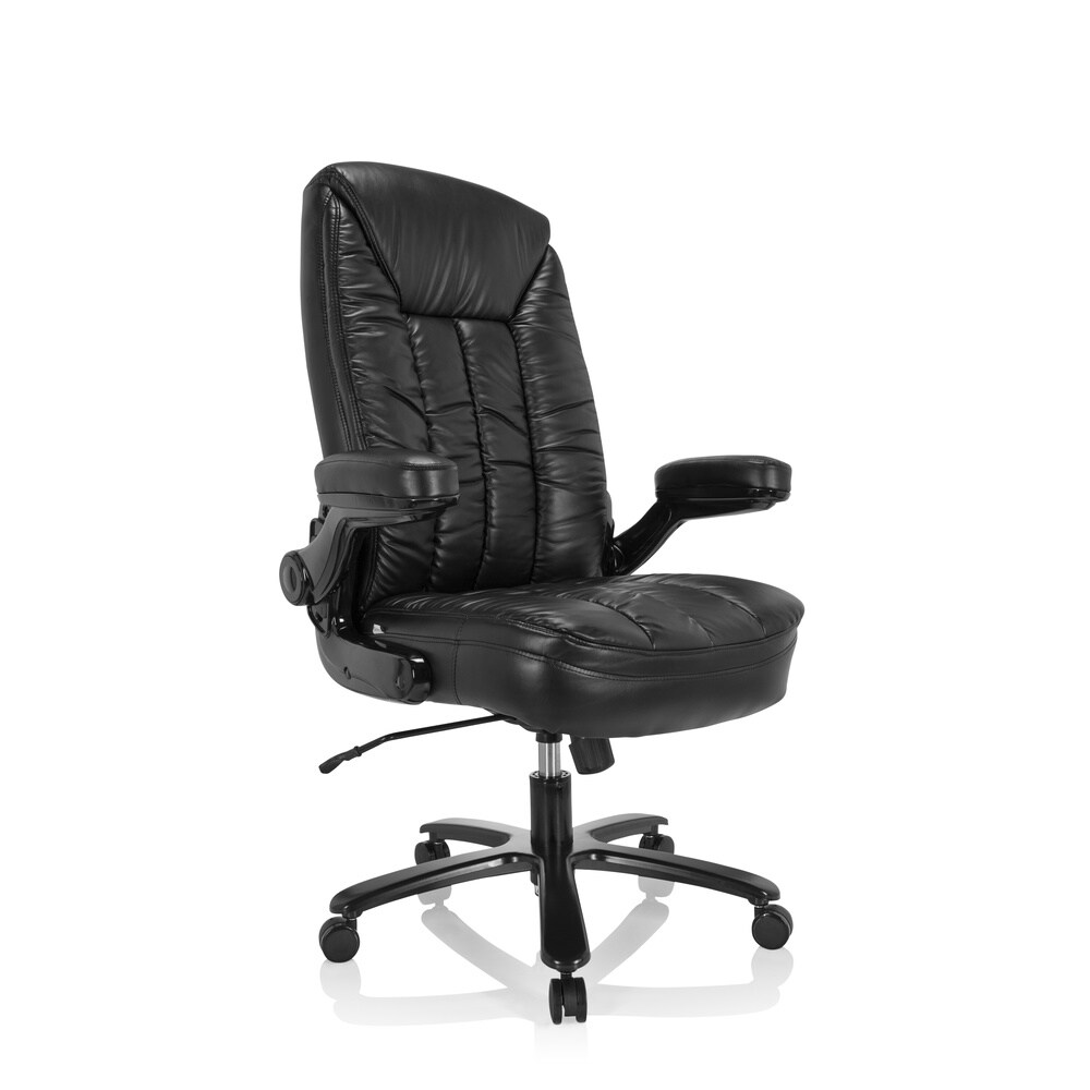XXL Drehstuhl INSTRUCTOR III Kunstleder mit abklappbaren Armlehnen hjh OFFICE
