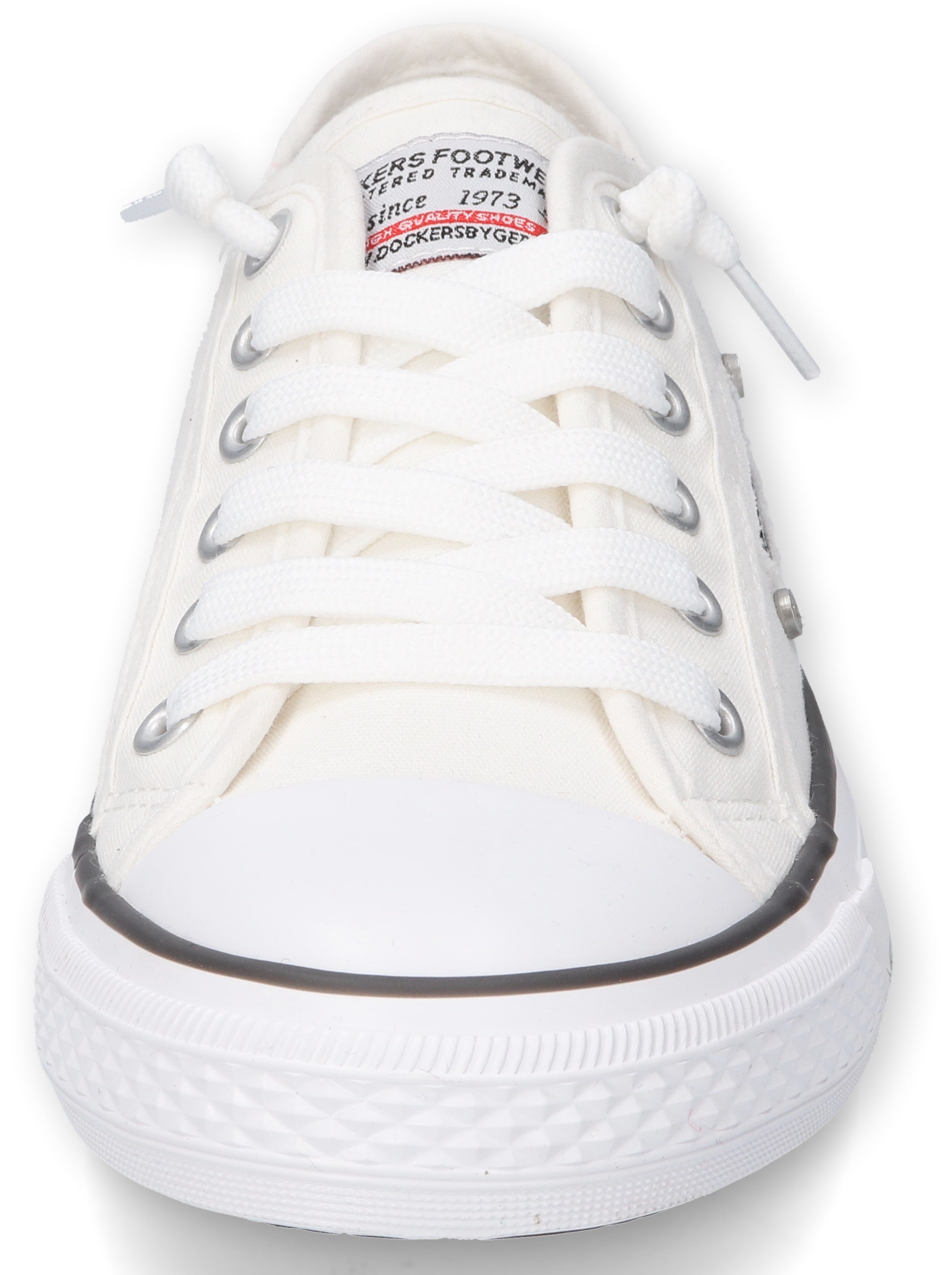 Dockers by Gerli Slip-On Sneaker  , Sneaker, Schlupfschuh, Freizeitschuh mit elastischer Zierschnürung