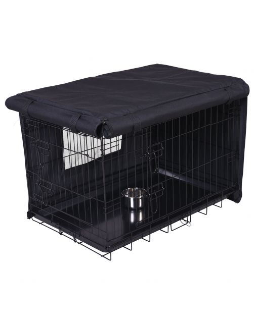 Adori Bench Hoes Zwart - Hondenbench