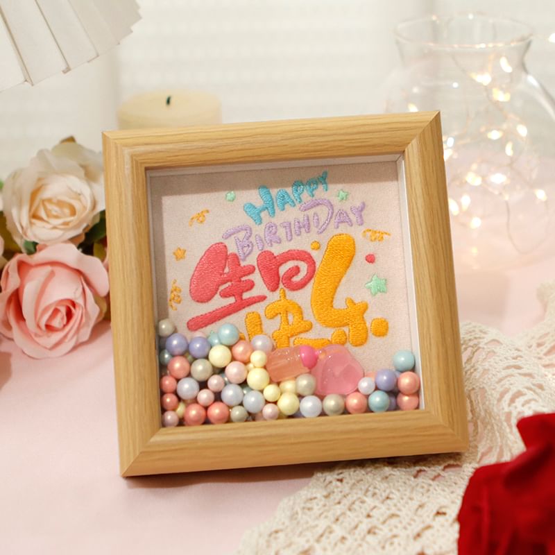 Embroidery Kingdom - DIY borduurpakket met Chinese karakters en ornamenten (verschillende ontwerpen)