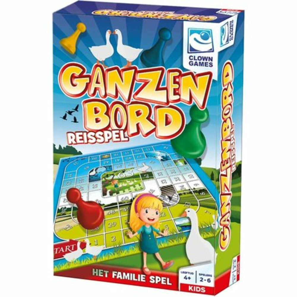Clown Games Reisspel Ganzenbord