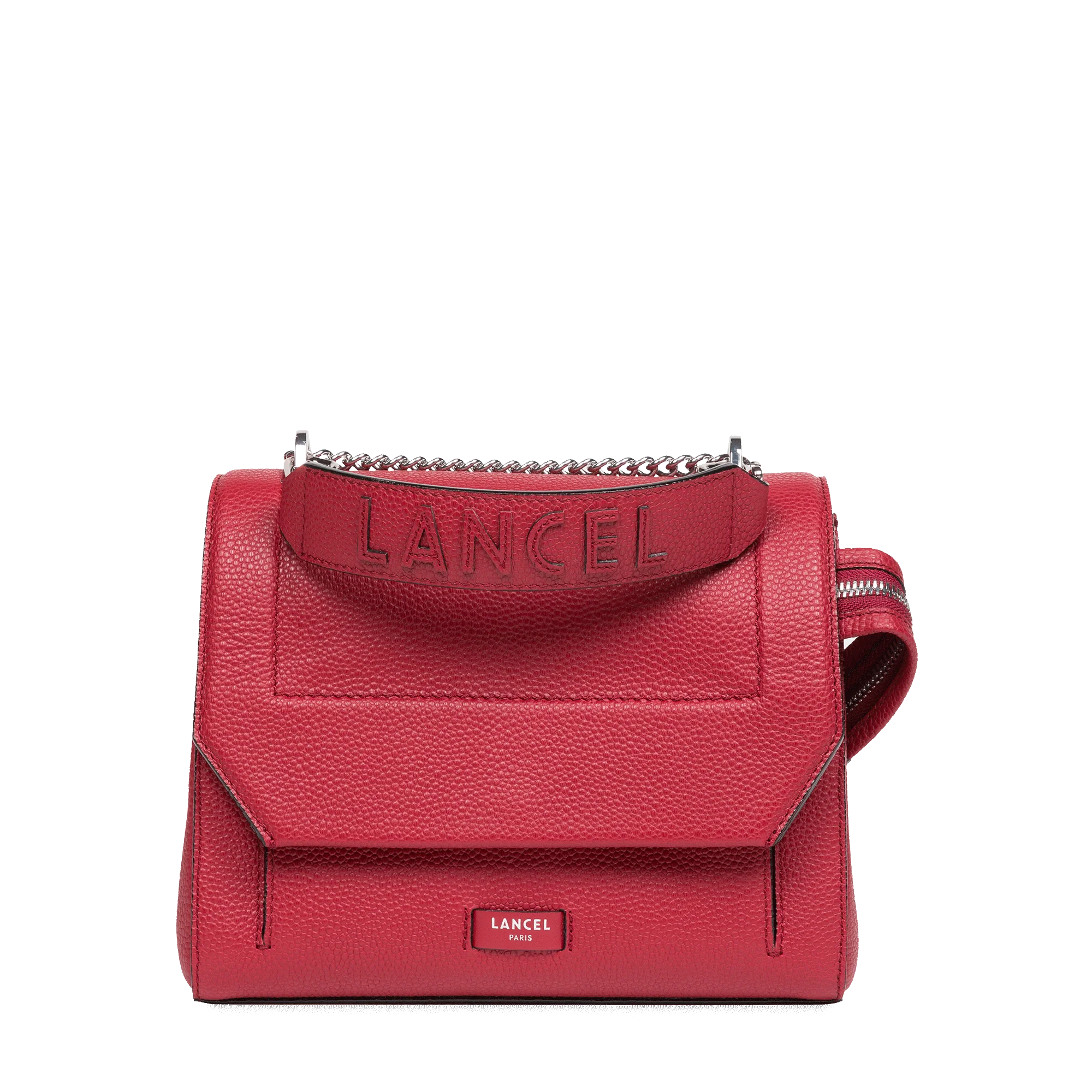 Sac rabat avec poignée  Ninon de Lancel-Carmin