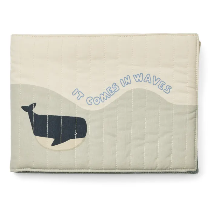 Liewood Album photo Addie en coton bio | Whale blue multi mix