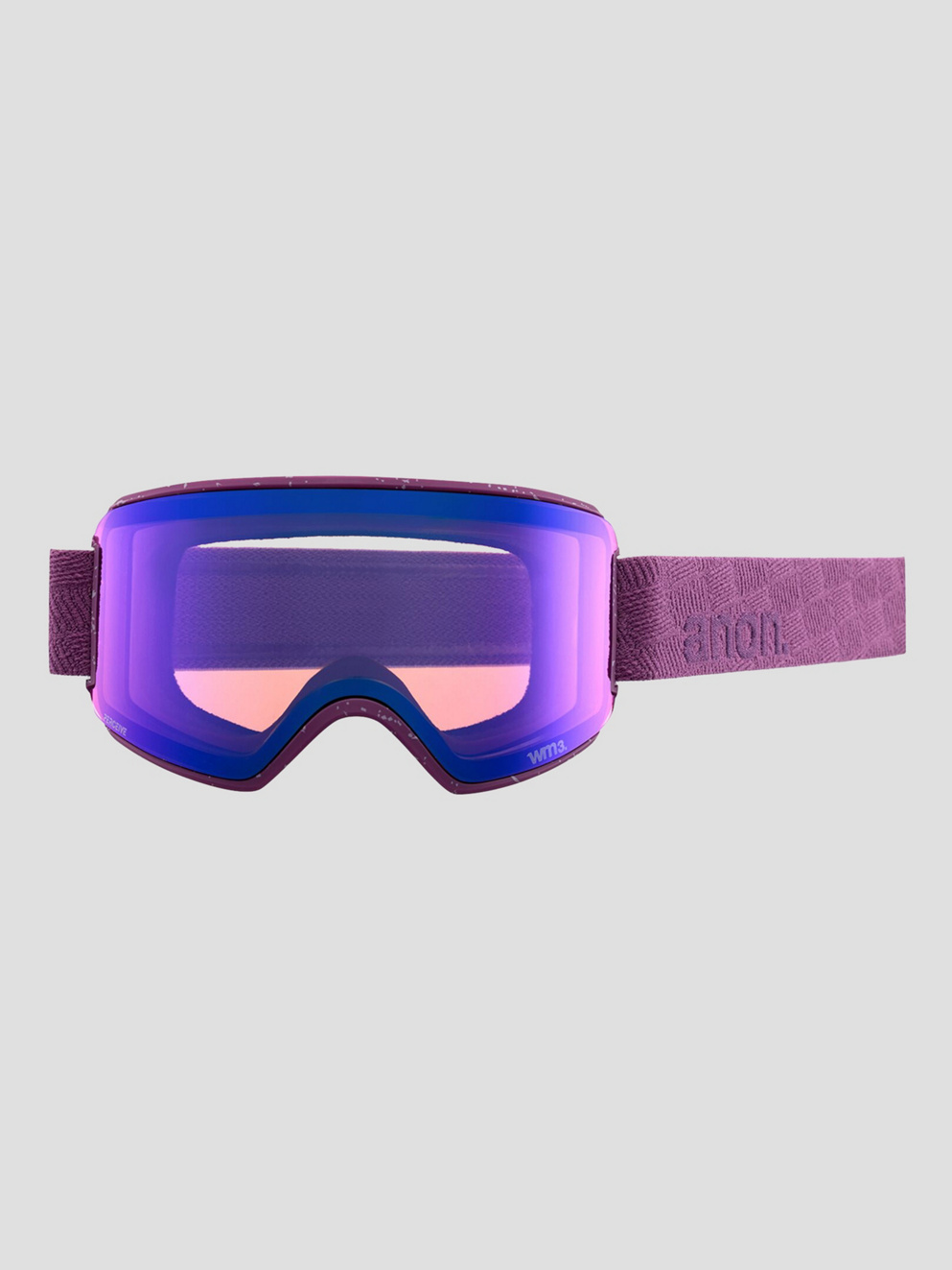 Anon Wm3 MFI W/Spr Grape +Bonus Lens Goggle prcv sun onyx