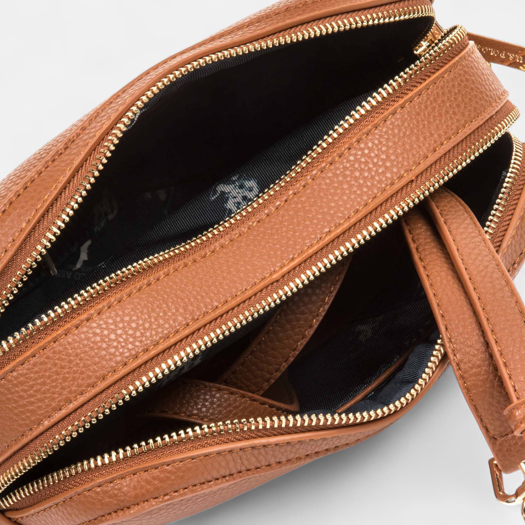 Sac bandoulière camel