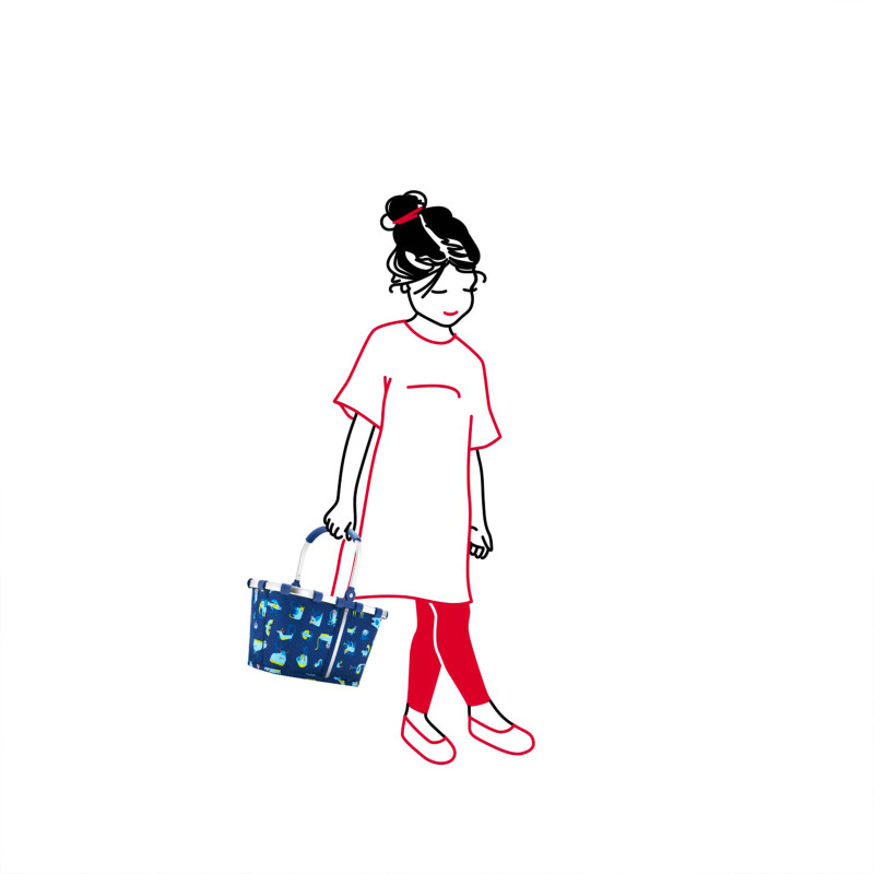 Panier à provisions Isotherme Carrybag XS kids 33 cm ABC Friends Blue