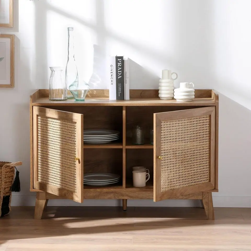 CALICOSY - Dressoir PALMO - Licht hout - 74.5x110x39 cm