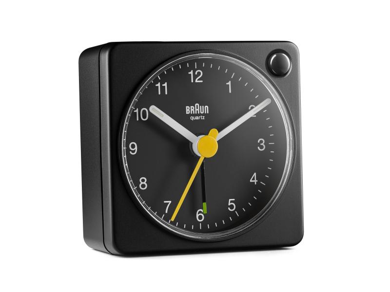 Braun Klassischer Wecker BC02X  Schwarz Wecker