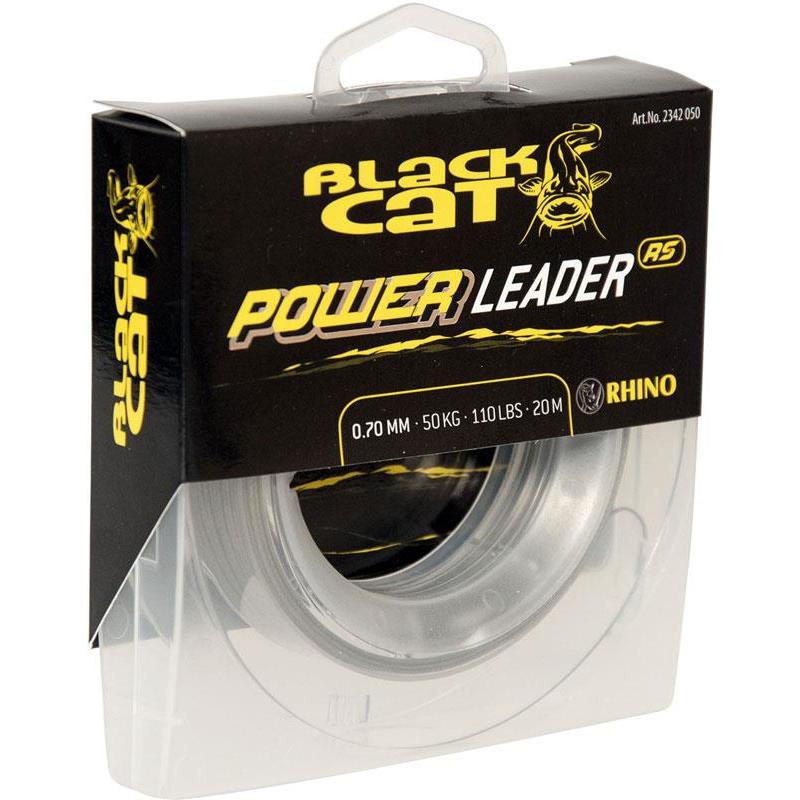 Bas De Ligne Silure Black Cat Power Leader - 20M