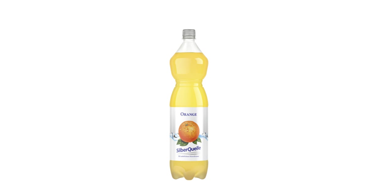 SilberQuelle Orange 1,5 Liter (Einweg)