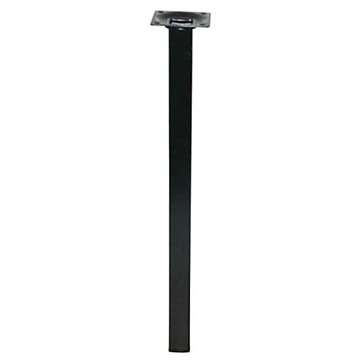 Pied de table Diall 25 x 25 x H. 700 mm noir