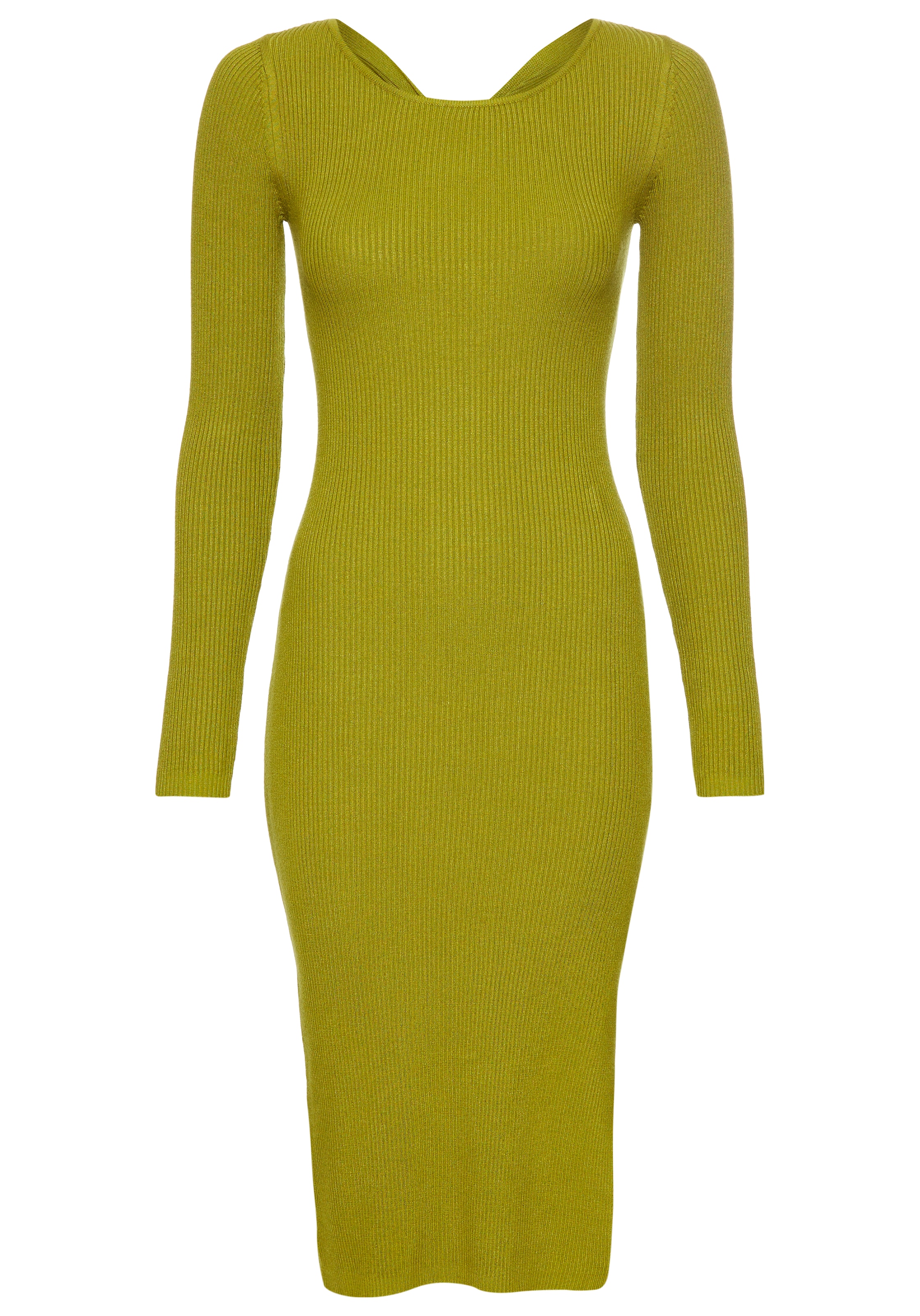 Laura Scott Strickkleid mit femininem Knotendetail
