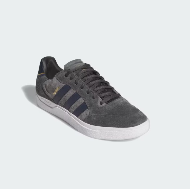 Adidas Skateboarding Tyshawn Low Carbon Carbon Grey Five 7 US / 40 EU