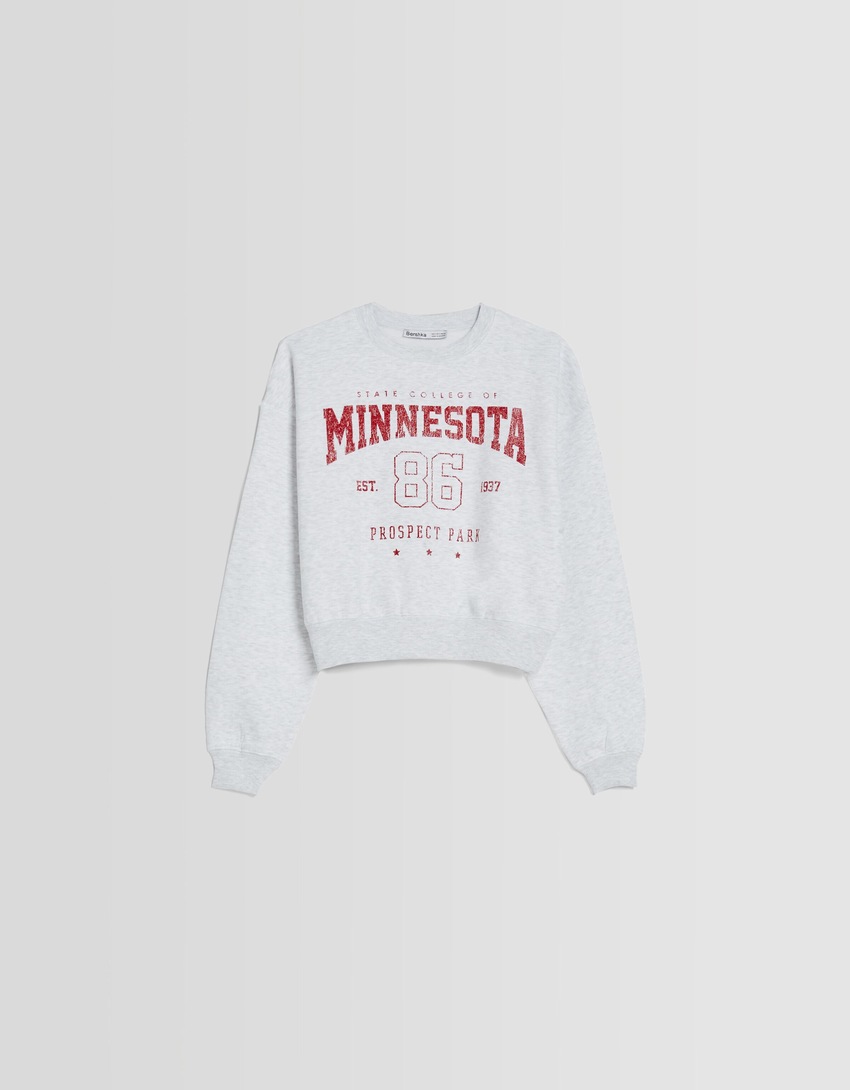 Moletom com estampa de Minnesota