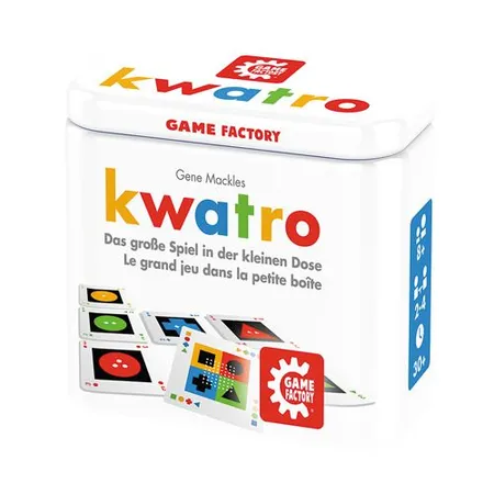 Gamefactory kwatro Kartenspiel