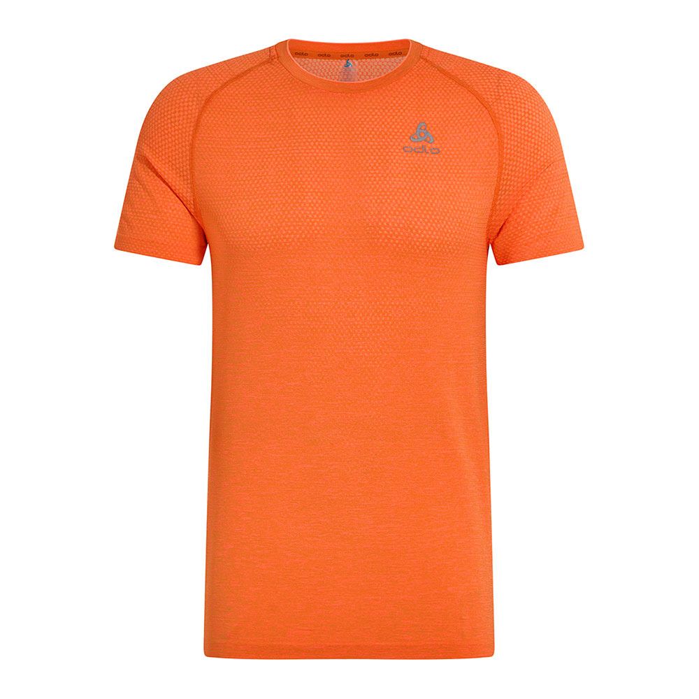 Odlo ESSENTIAL SEAMLESS - Maillot Homme oriole melange